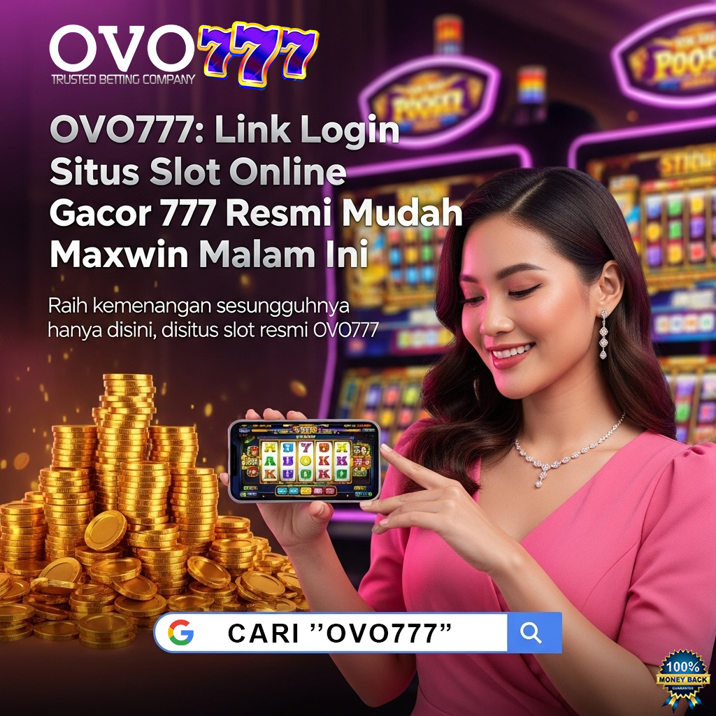 OVO777 # Login Bandar Situs Slot Online Gacor 777 Hari Ini Resmi & Terpercaya 2026 image 1